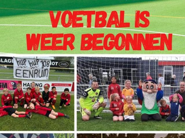 We voetballen weer! Jij binnenkort ook?